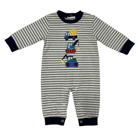 Construction Boys Romper