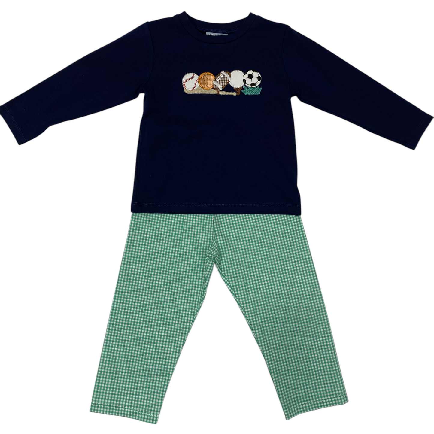 Sports Applique Pant Set