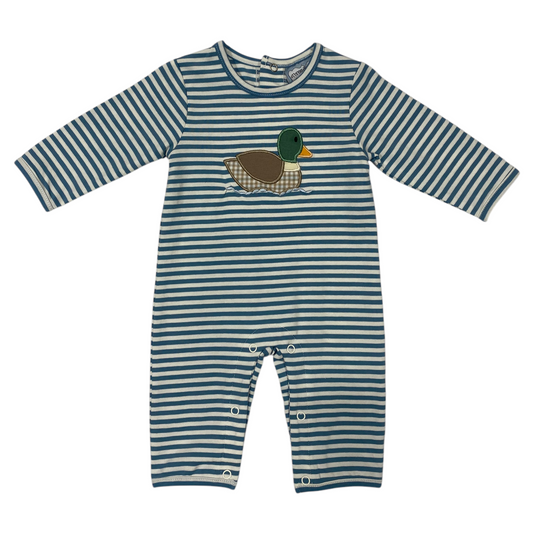 Duck Applique Boys Romper