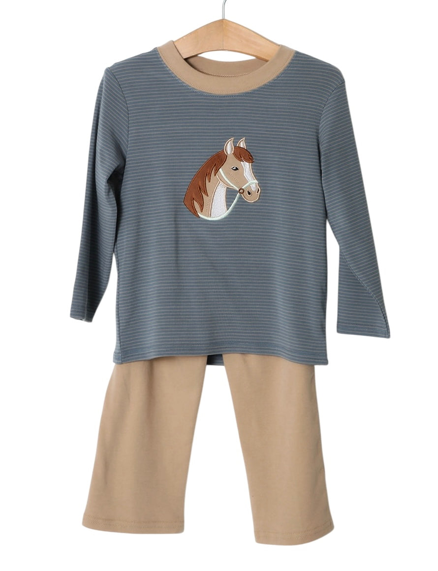 Applique Pant Set