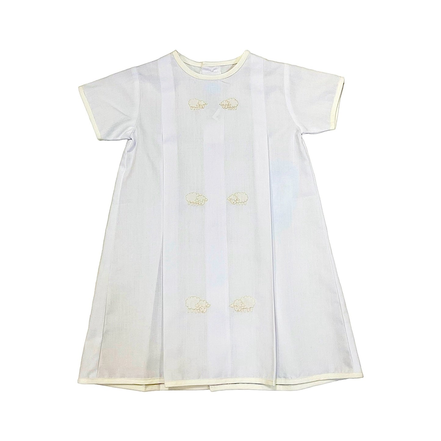 Emb. Lambs Daygown - 366