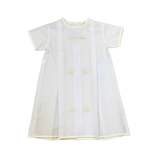Emb. Lambs Daygown - 366
