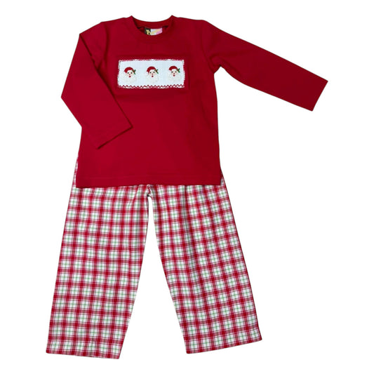 Ho Ho Ho Smocked Pant Set