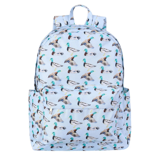 Duck Hunting Canvas Backpack