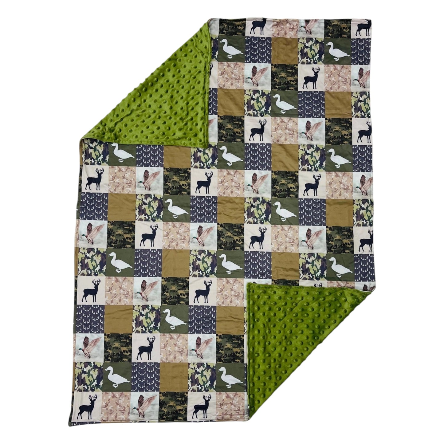Olive Hunting Blanket