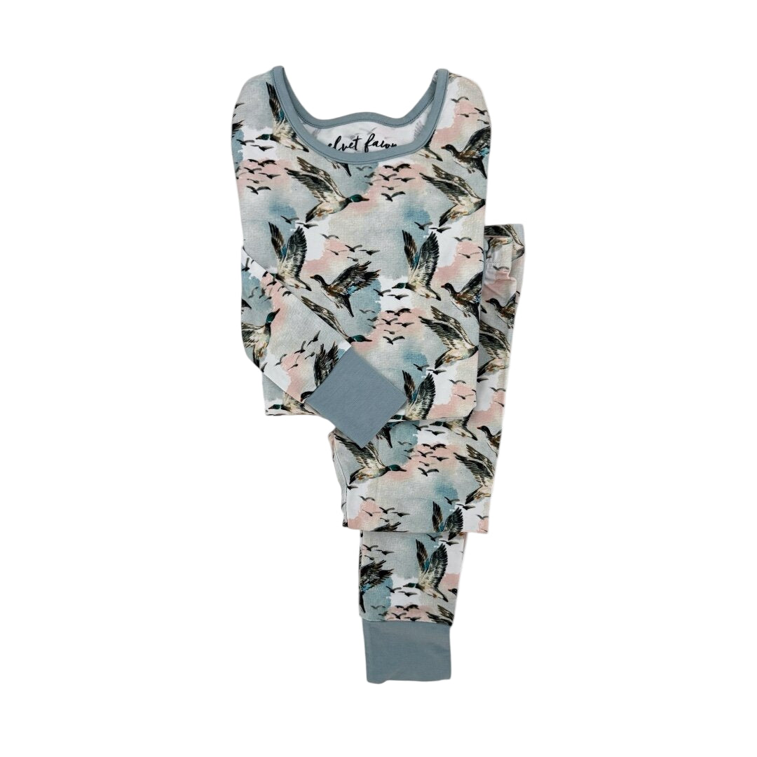 Bamboo 2PC Set - Mallard Sky