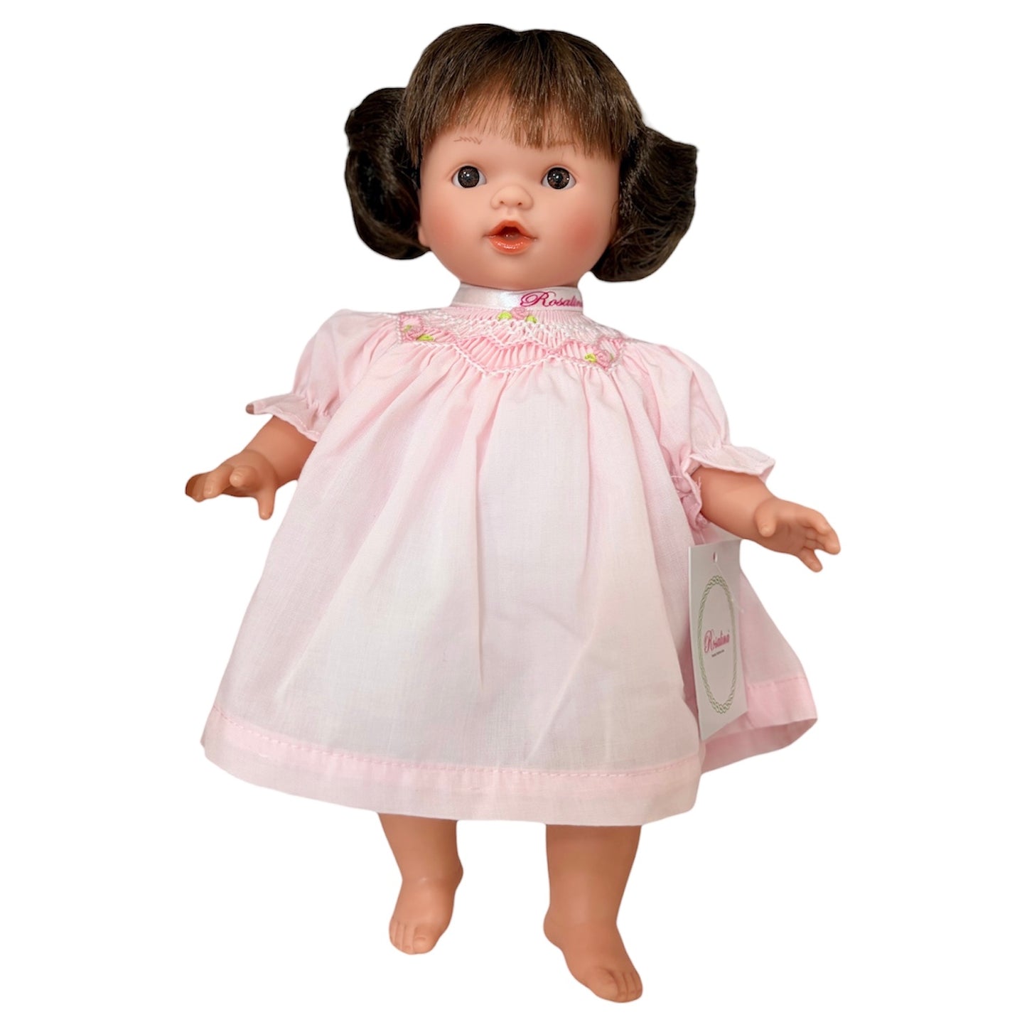 Bella 10" Doll - Brunette Short Pigtails