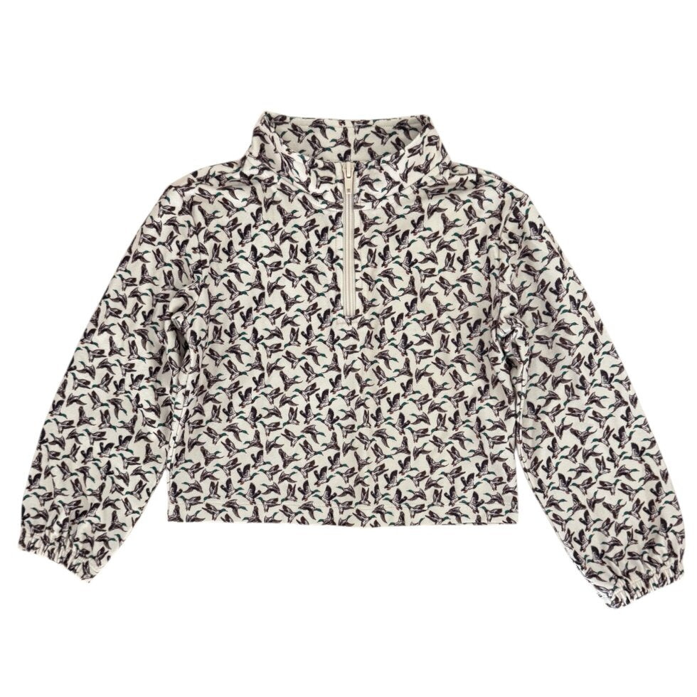 Ruby Quarter Zip-Delta Wings