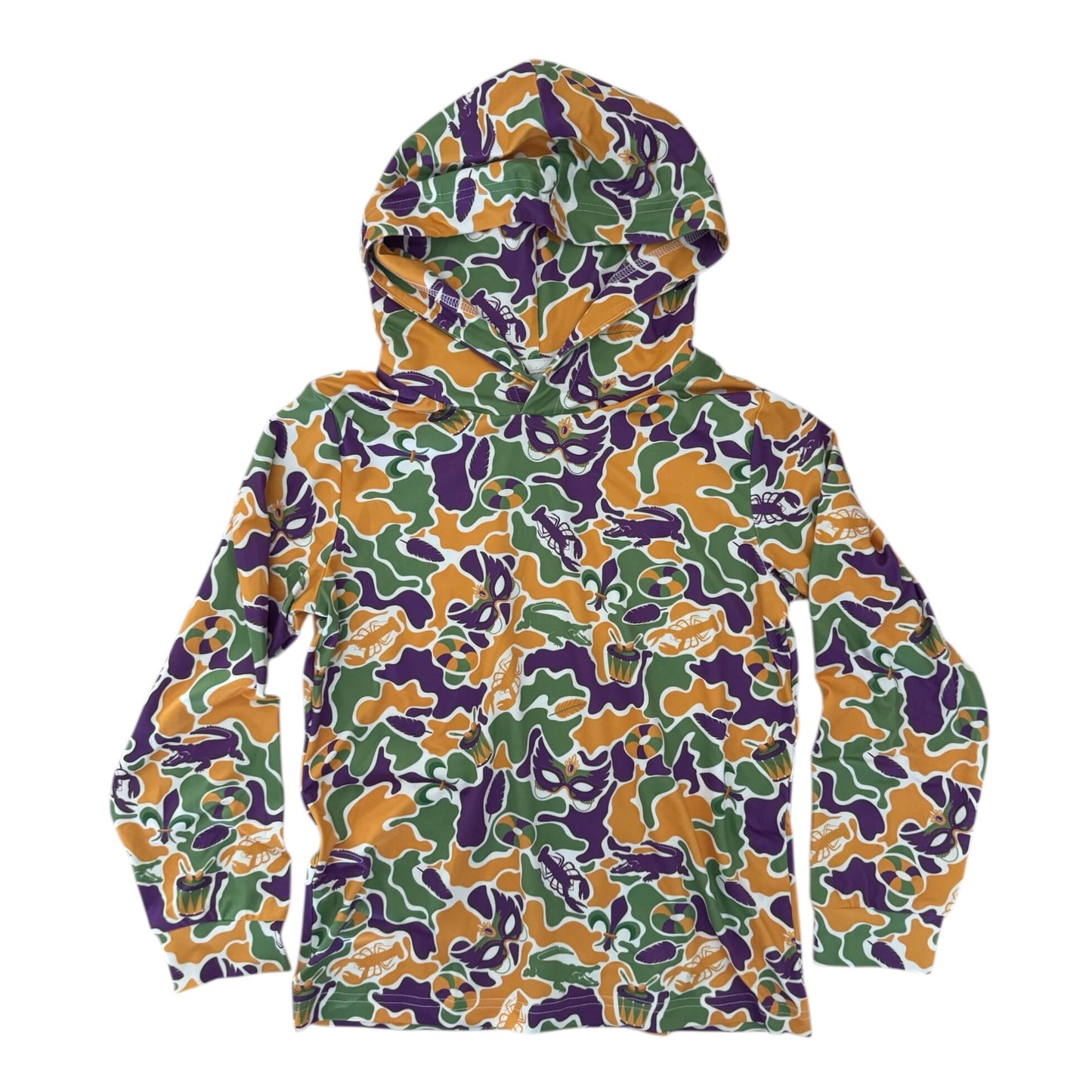 CoolShade Mack Perf Hoodie-Mardi Gras