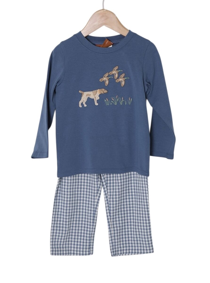 Applique Pant Set