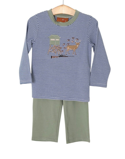 Applique Pant Set