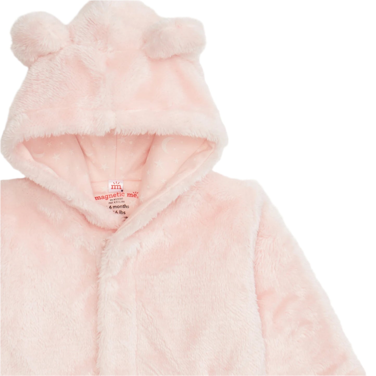 Pink Blossom Minky Bear Jacket