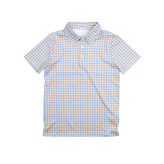 Brazos Plaid Polo