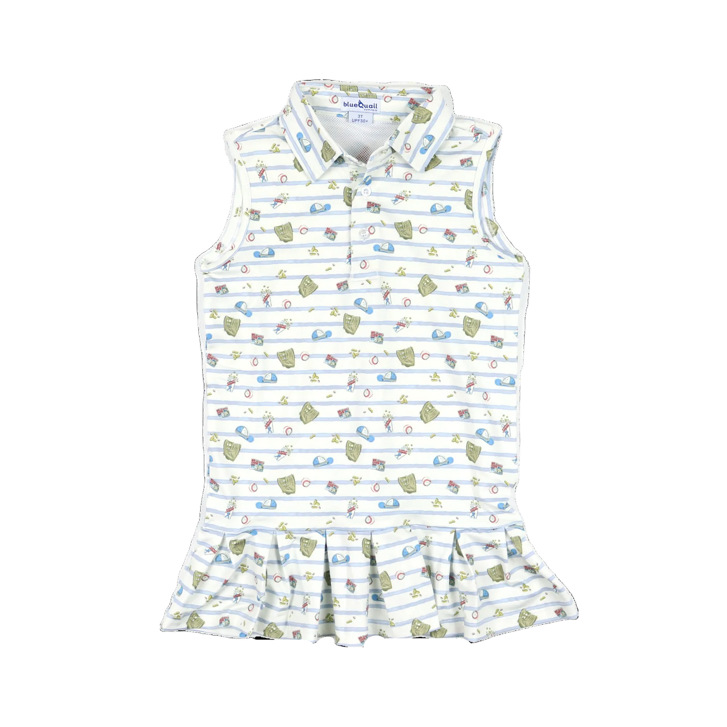 7th Inning Stretch Polo S/L Dress
