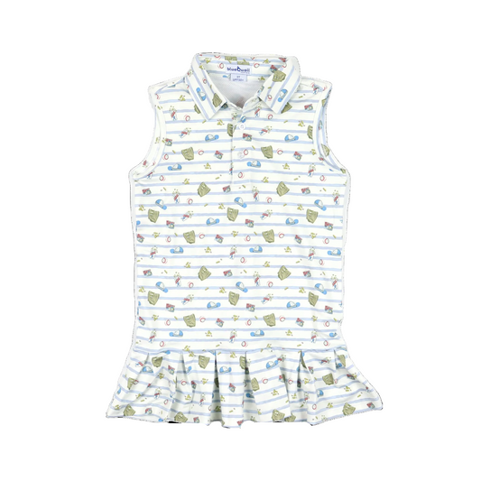 7th Inning Stretch Polo S/L Dress