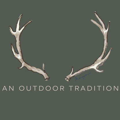Deer Antlers Perf. S/S Tee