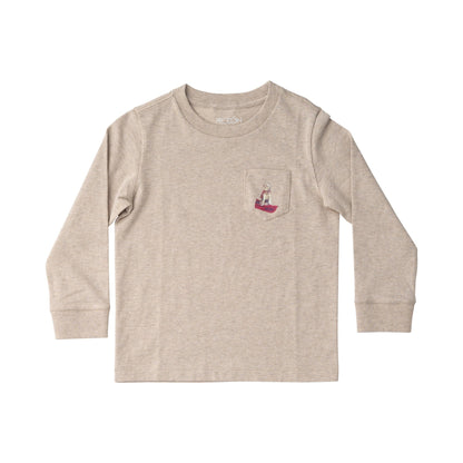 Golden Retriever Canoe L/S Tee