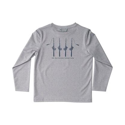 Rods & Reels Perf. L/S Tee