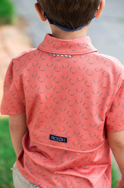 Deer Antler S/S Perf. Polo