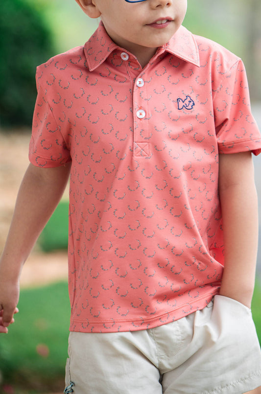 Deer Antler S/S Perf. Polo