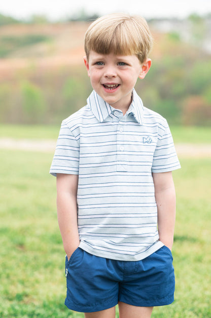 Too Cool for School S/S Polo - Stripe