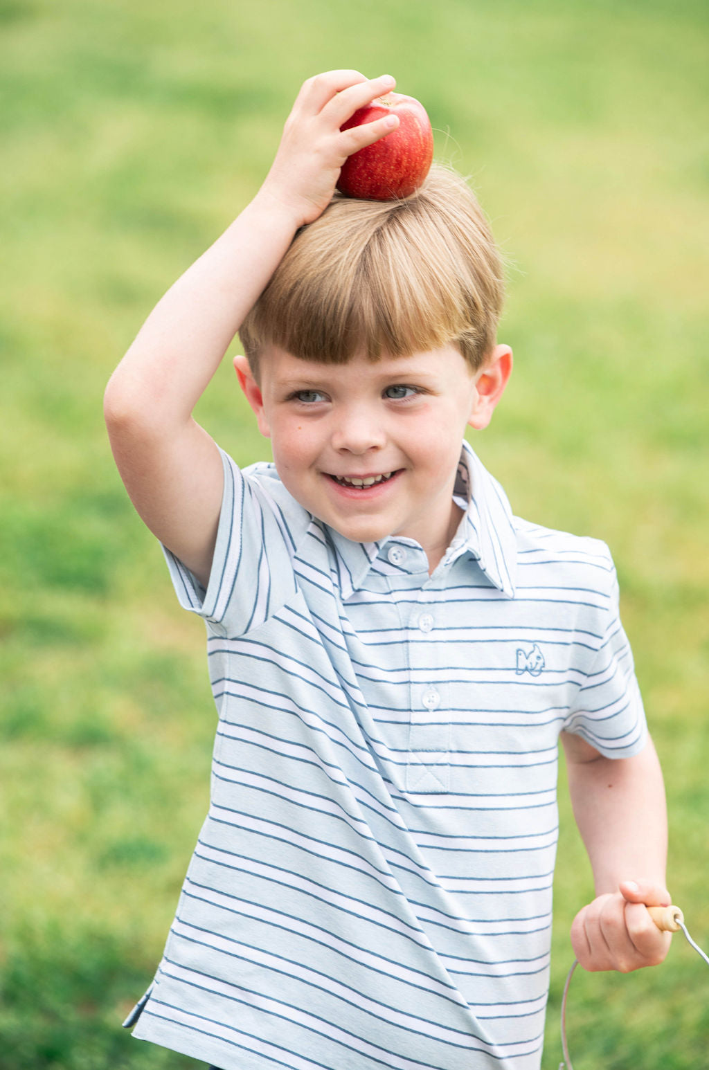 Too Cool for School S/S Polo - Stripe