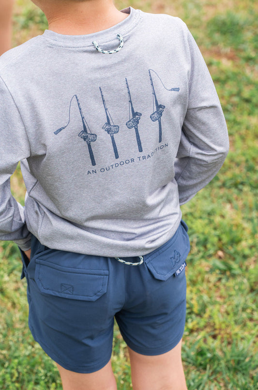 Rods & Reels Perf. L/S Tee