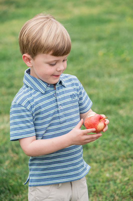 Too Cool for School S/S Polo - Stripe