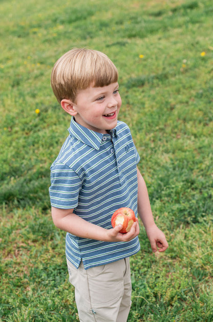 Too Cool for School S/S Polo - Stripe