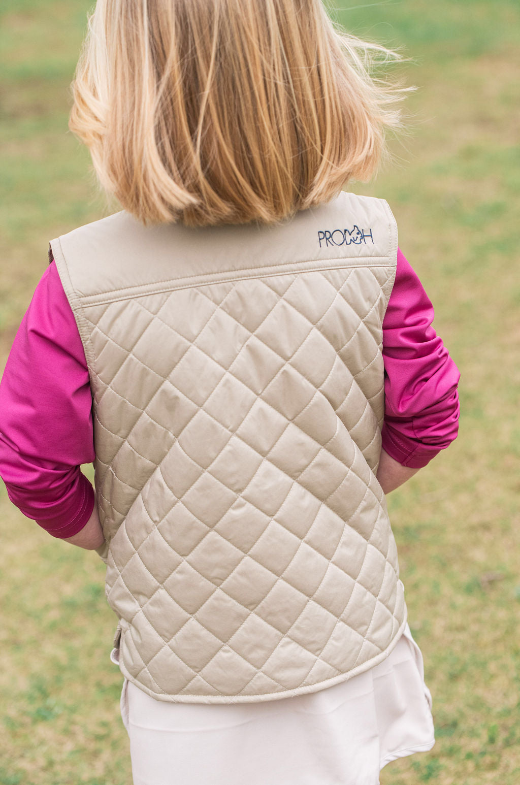 Quilted Vest - Khaki