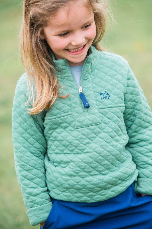 Quilted Zip Pullover - FRS