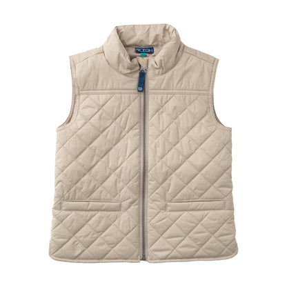 Quilted Vest - Khaki