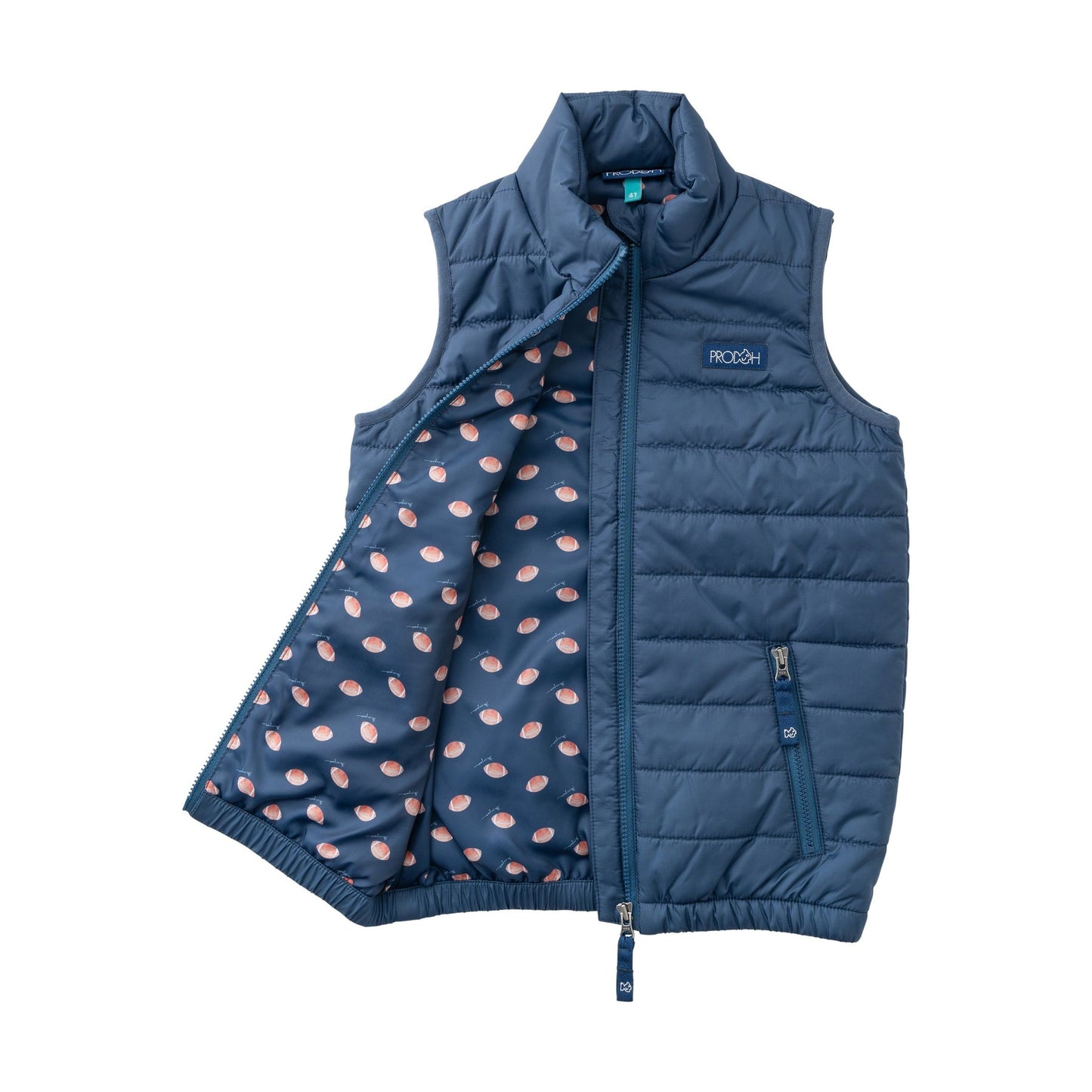 Puffer Vest - Dark Denim Blue