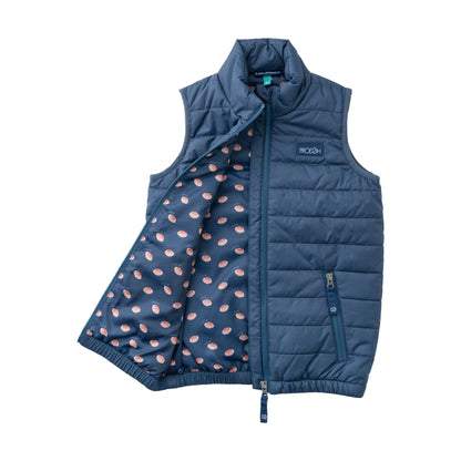 Puffer Vest - Dark Denim Blue