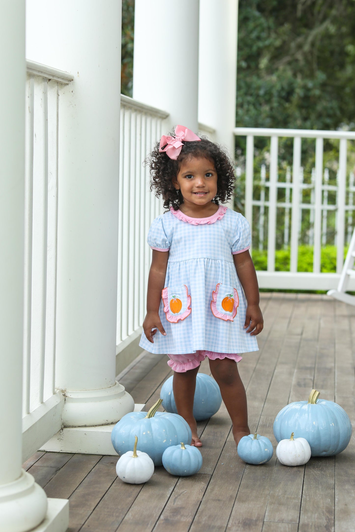 Pumpkin S/S Bloomer Set