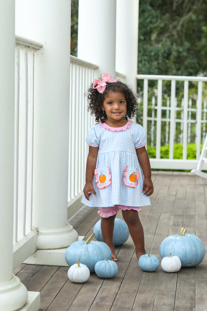Pumpkin S/S Bloomer Set