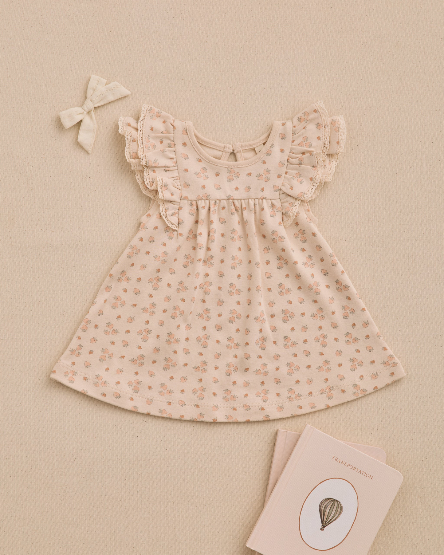 Flutter Dress - Strawberries