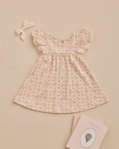 Flutter Dress - Strawberries