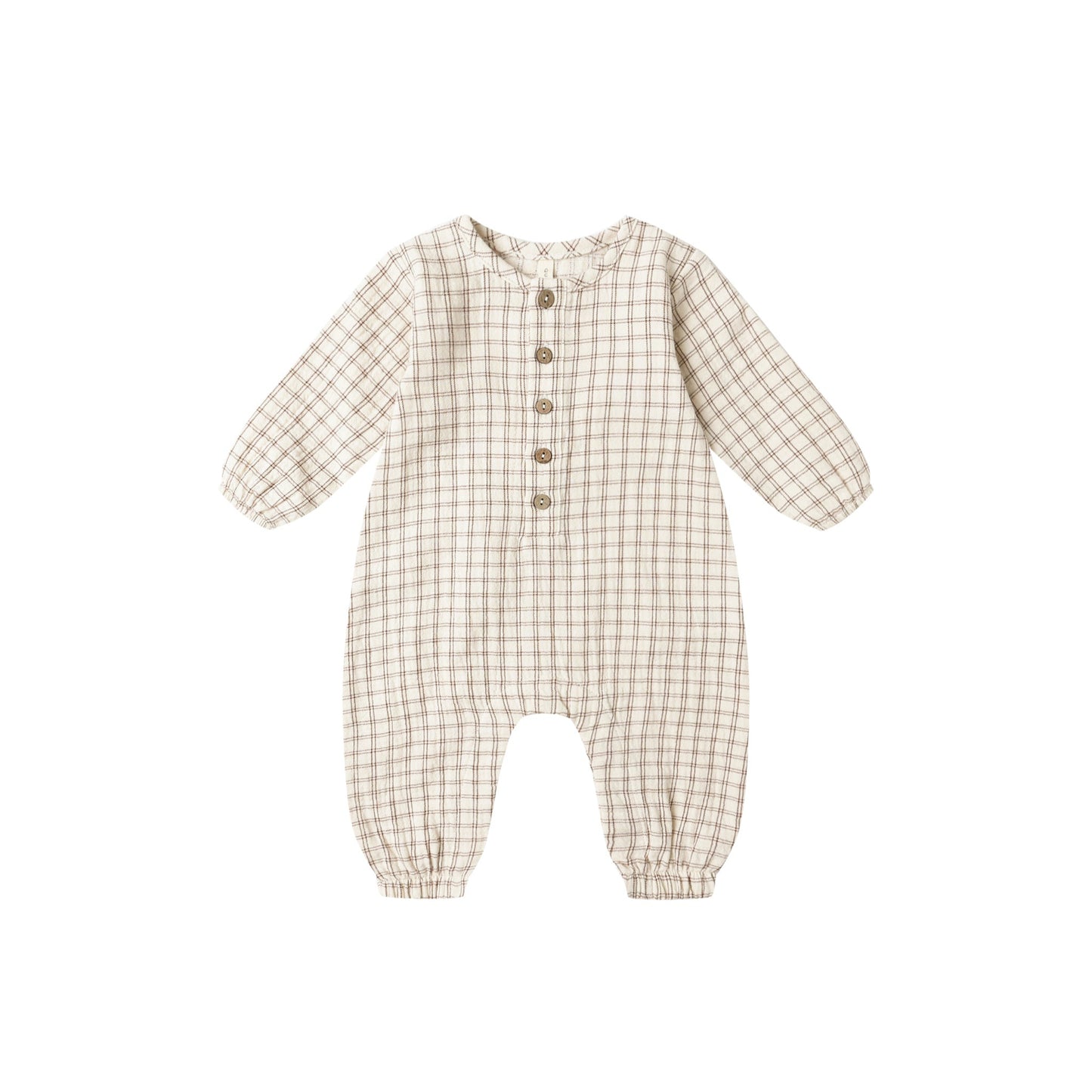 Woven Jumpsuit - Cedar Check