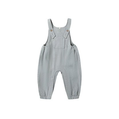 Baby Overall - Steel Blue