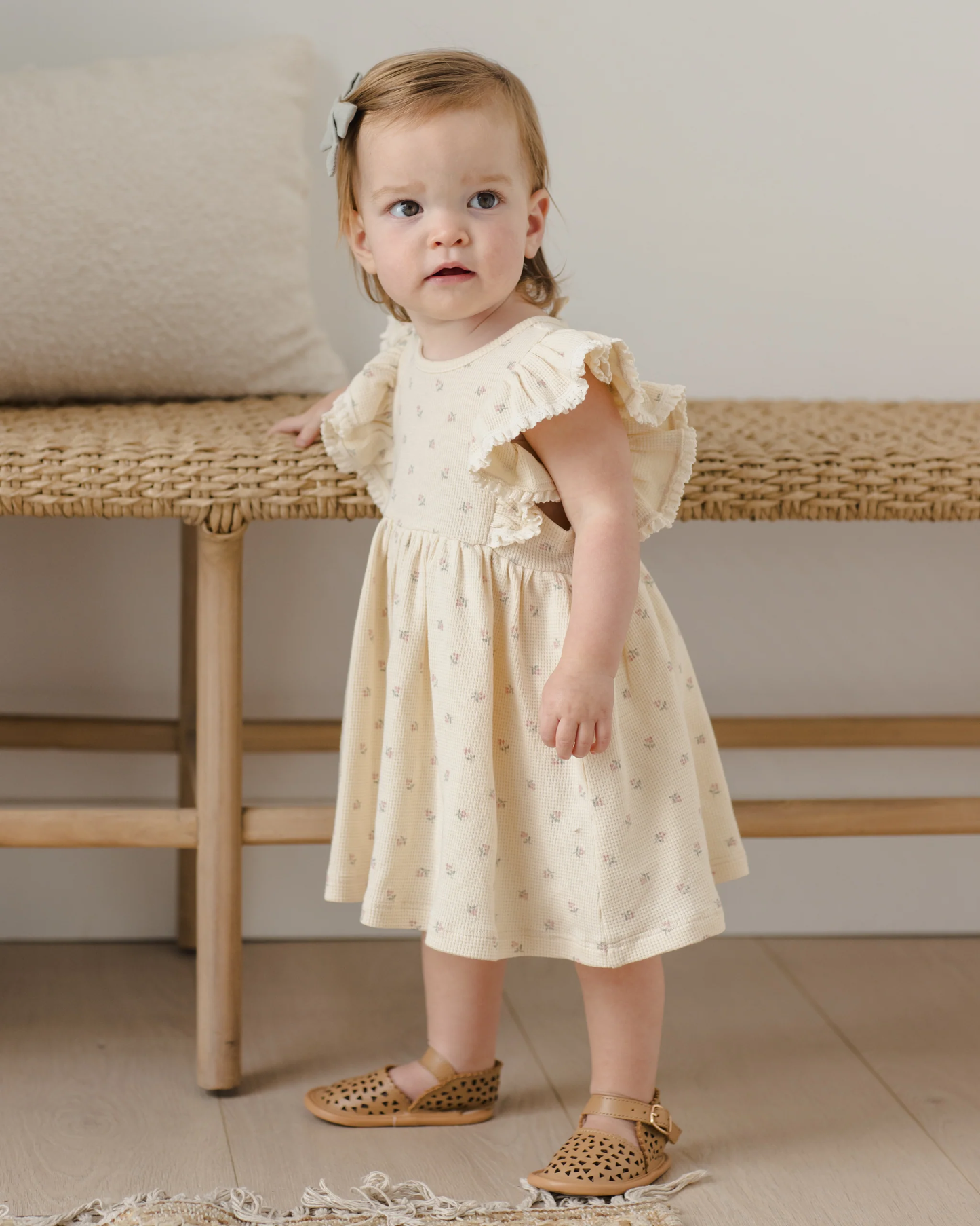 Daisy Dress - Mauve Ditsy