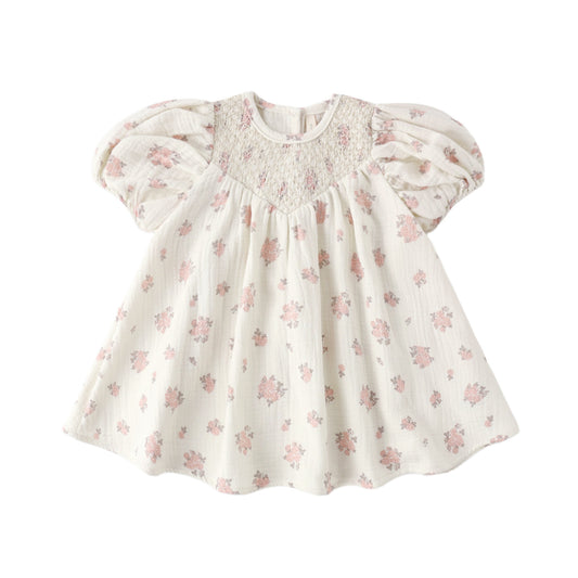 Carina Dress - Garden Rose