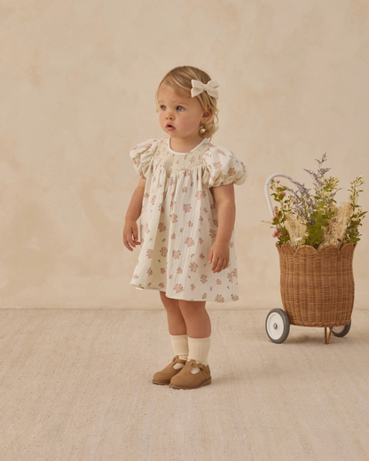 Carina Dress - Garden Rose