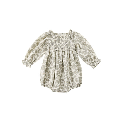 Eden Romper - Green Floral