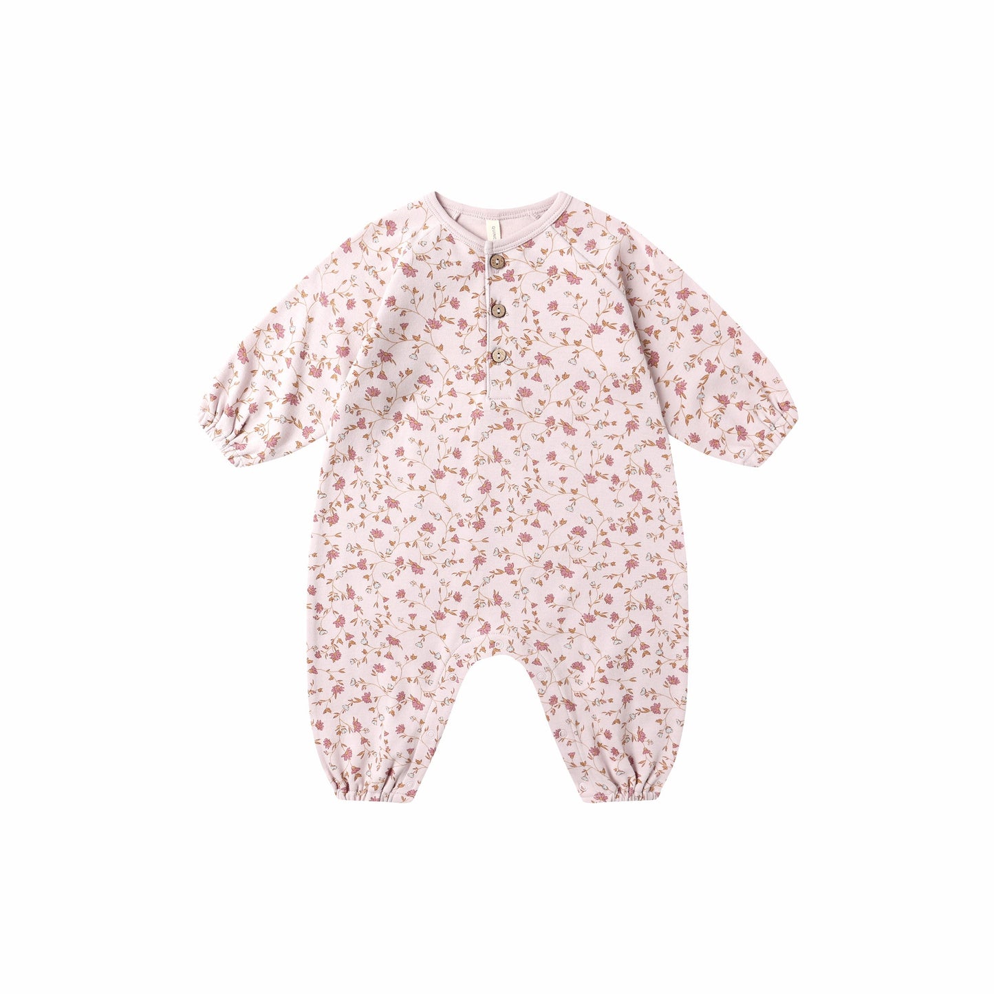 Henley Bubble Jumpsuit - Garden