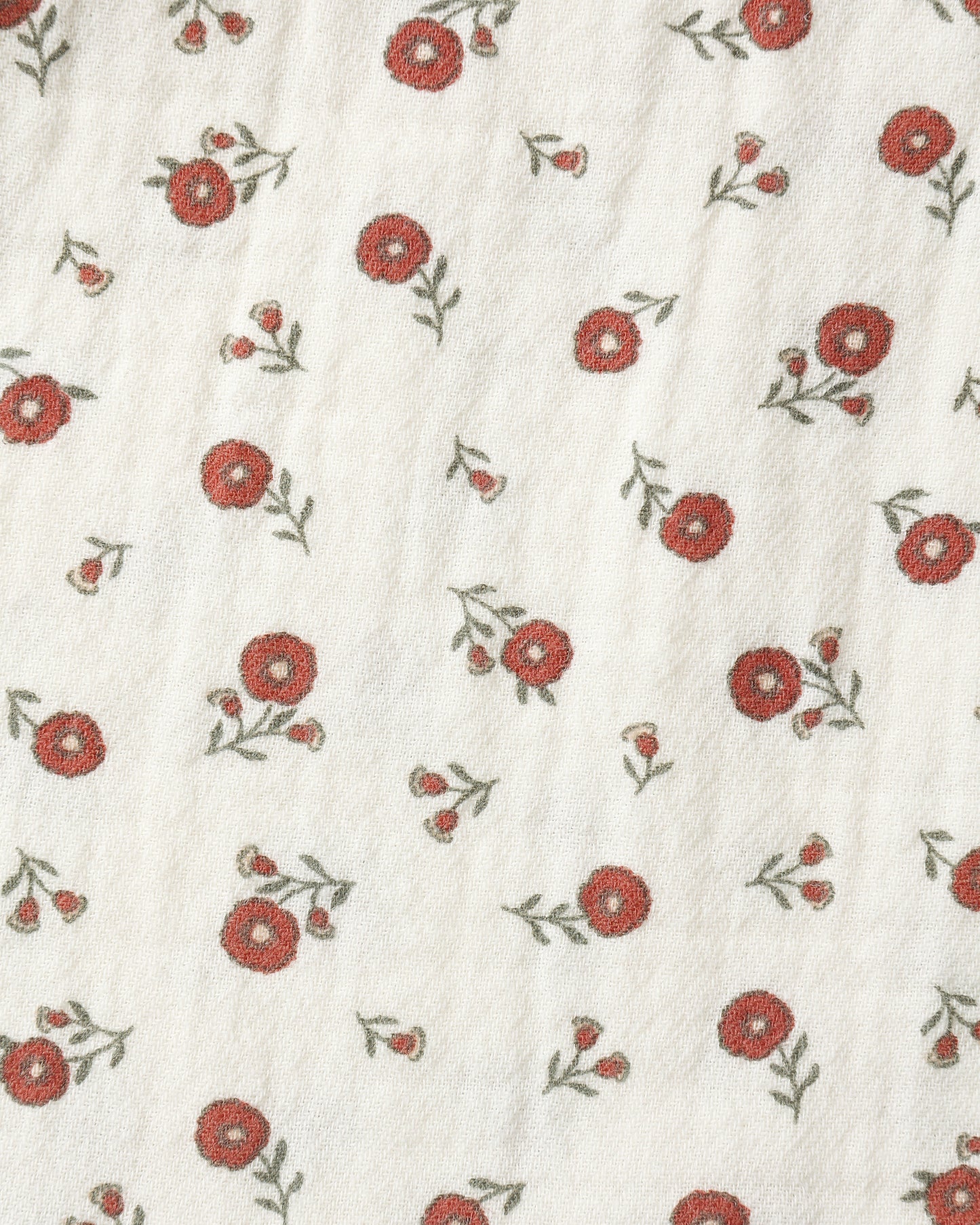 V Smocked Dress - Winter Ditsy