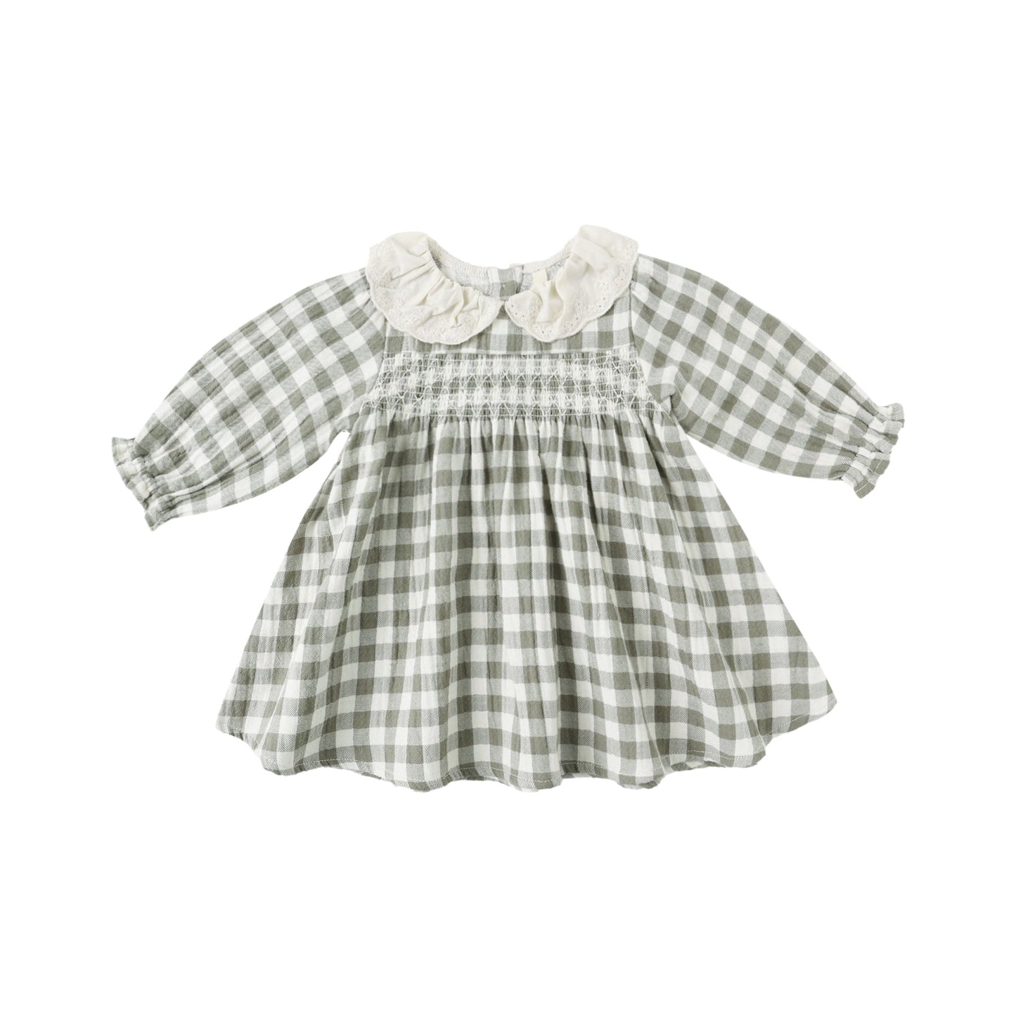 Callie Dress - Forest Check