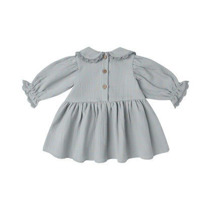 Marisol Dress - Steel Blue