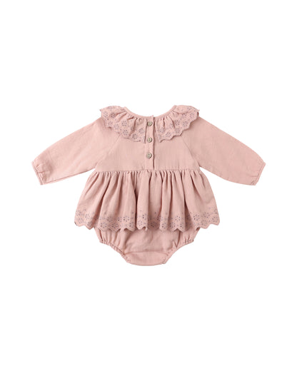 Thalia Romper - Rose
