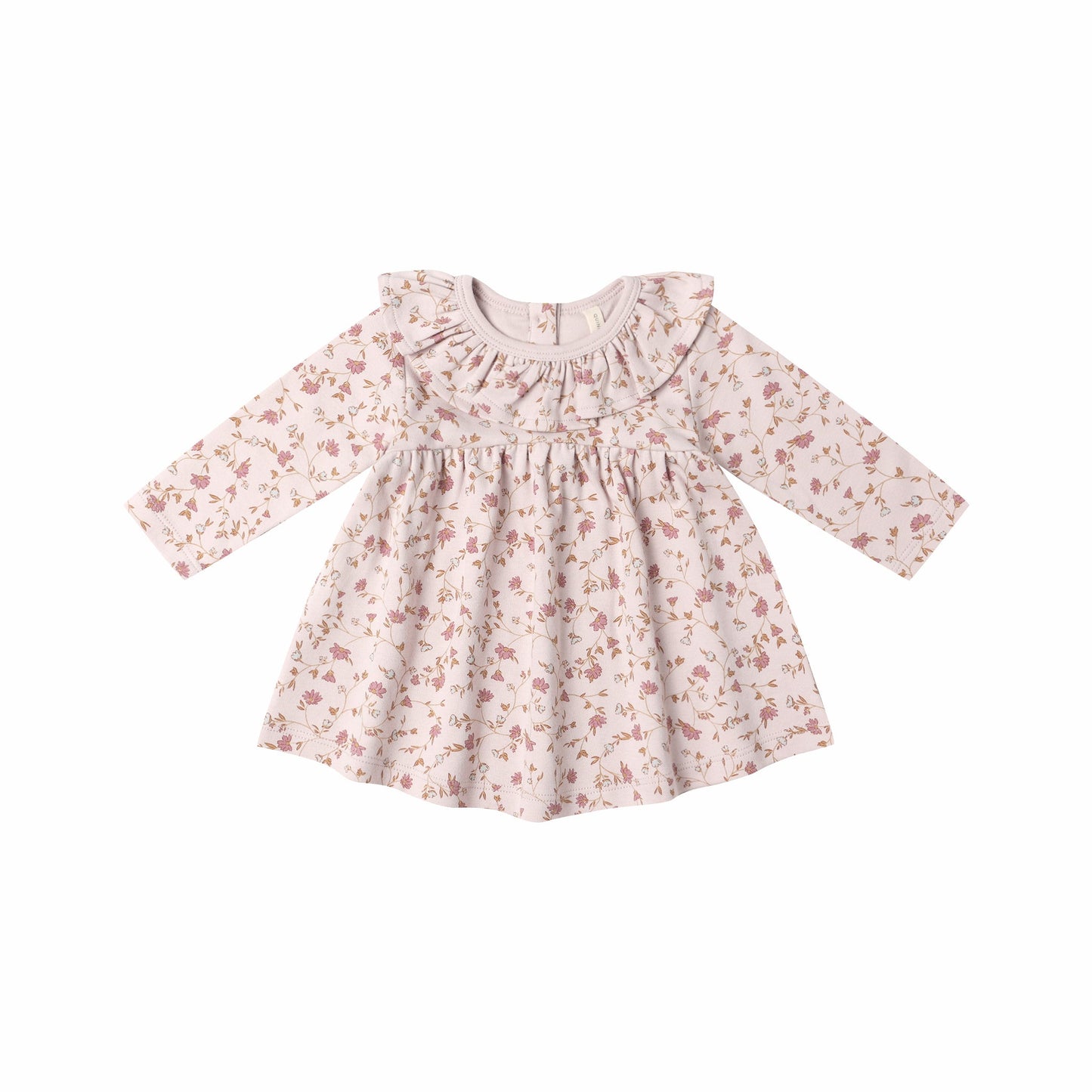 Ruffle Collar Dress - Garden